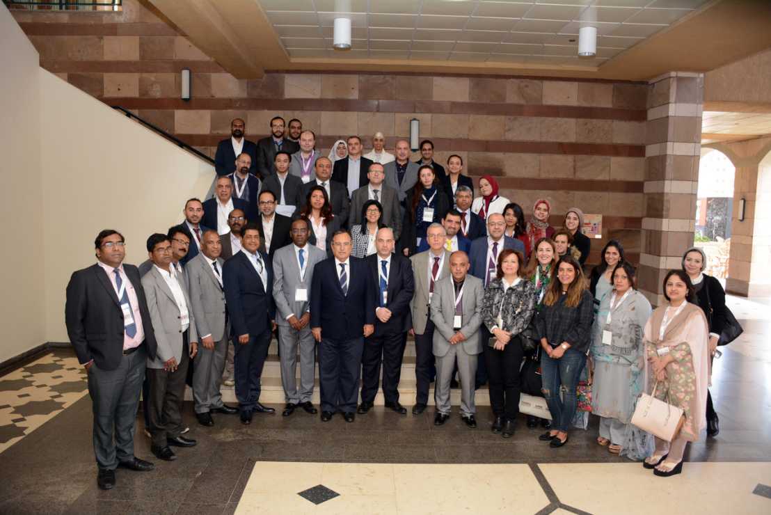 Enlarged view: Participants at the 7th AMEPPA Conference, AUC.