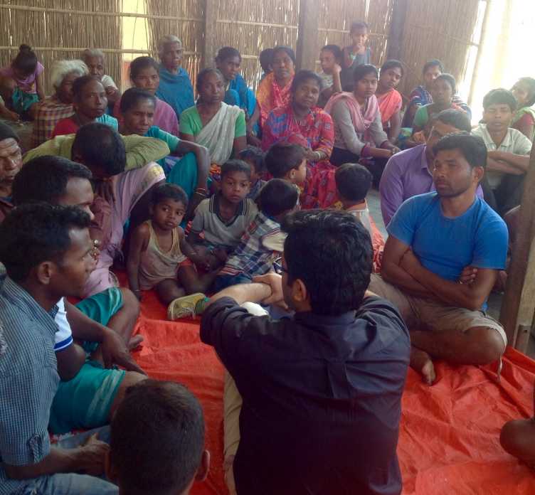 Enlarged view: Focus group discussion in northeast India